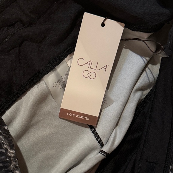 NWT Calia Cold Weather Collection High Rise Full Length Activewear Leggings 1X - Picture 10 of 11